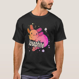 JOSEPHINE - Beautiful girl name with adorable AXOL T-Shirt
