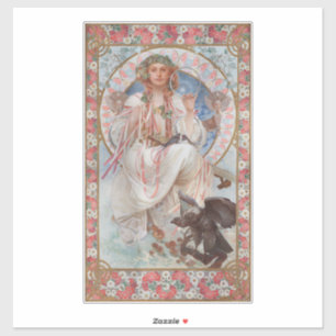 Josephine Crane Bradley as Lavia by Alphonse Mucha