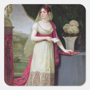 Josephine Tasher de la Pagerie  Empress Square Sticker
