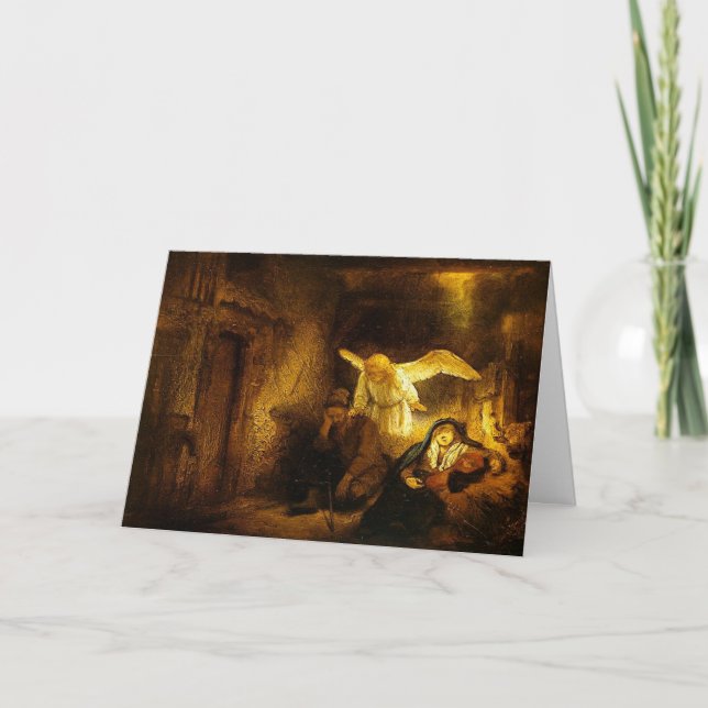 Joseph's Dream - Christmas Holiday Card (Front)