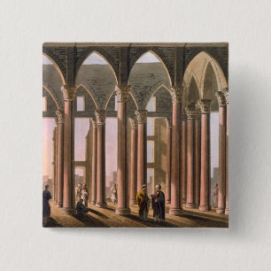 Joseph's Hall in the Castle of Cairo, plate 31 fro 15 Cm Square Badge
