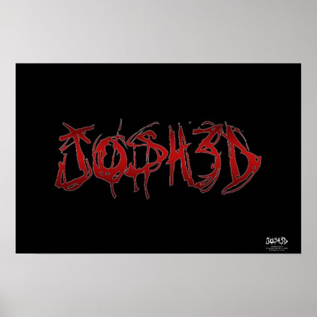 Josh 3D Poster (Front)