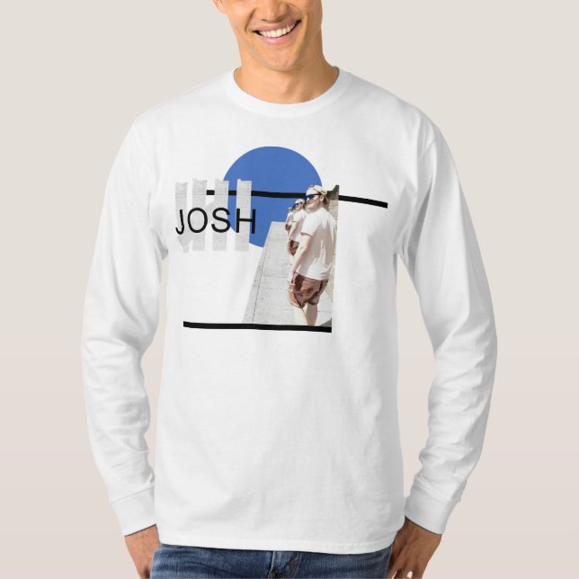 Josh Concrete T-Shirt (Front)