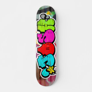 Josh Graffiti Custom Personalised Cool Skateboard