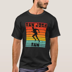 Josh Hawley Run Free Josh Hawley Running Retro St T-Shirt