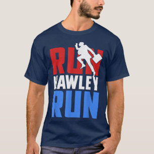 Josh Hawley Run Free Running Funny Outfit  T-Shirt