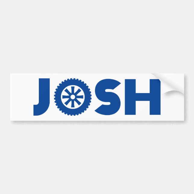 Josh Petrol Head Bumper Sticker (Front)