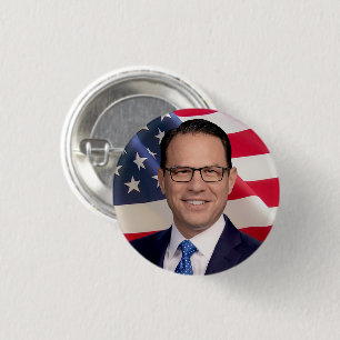 Josh Shapiro for America 3 Cm Round Badge