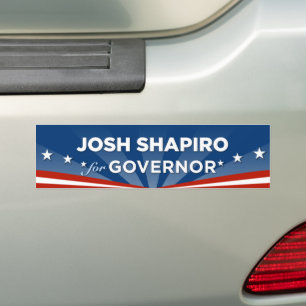 Josh Shapiro for Pennsylvania Governor Bumper Sticker