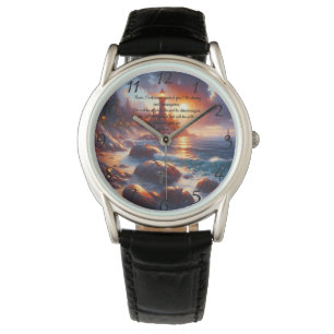 Joshua 1:9:Christian Faith prayer  Watch