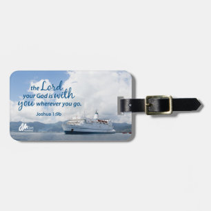 Joshua 1:9 Luggage Tag