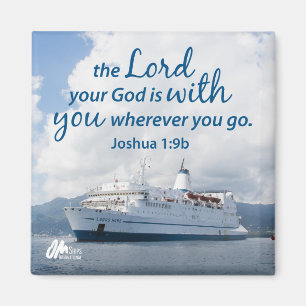 Joshua 1:9 Magnet