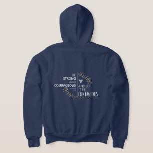 Joshua 1.9  Men's Zip Up Hoodie
