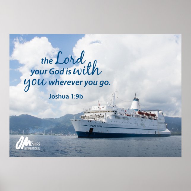 Joshua 1:9 Print (Front)