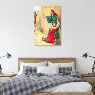 Joshua 20 Cities of Refuge Canvas Print