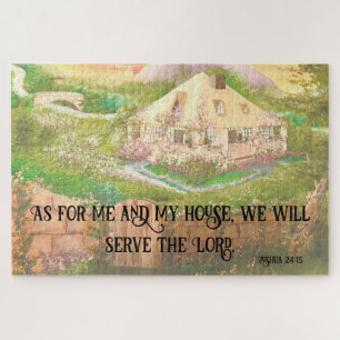 Joshua 24:15 jigsaw puzzle