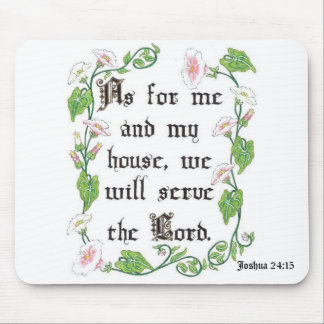 Joshua 24:15 Mousepad