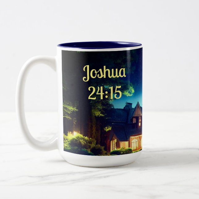Joshua 24:15 Mug (Left)