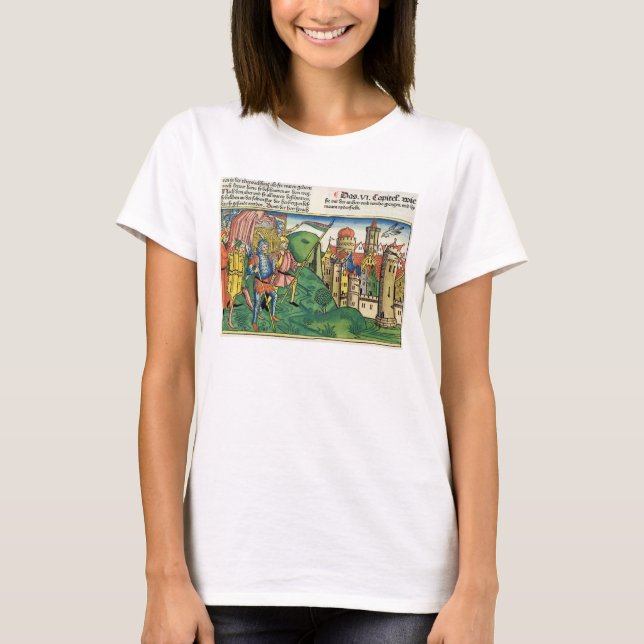 Joshua 6 4-21 The Fall of Jericho, from the 'Nurem T-Shirt (Front)