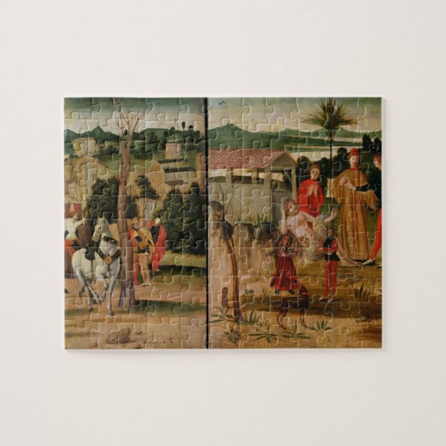 Joshua at the Walls of Jericho Jigsaw Puzzle (Horizontal)