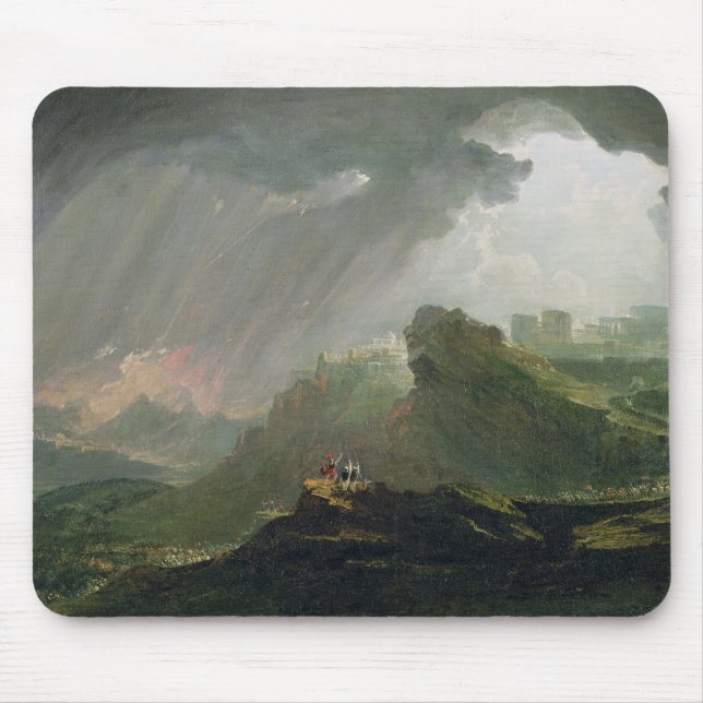 Joshua Commanding the Sun to Stand Still Upon Gibe Mouse Mat (Front)