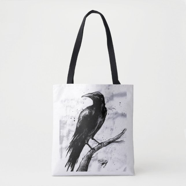 Joshua Dusk Raven tote Bag (Front)