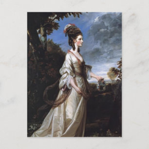 Joshua Reynolds- Jane, Countess of Harrington Postcard