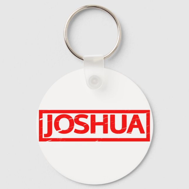 Joshua Stamp Key Ring (Front)