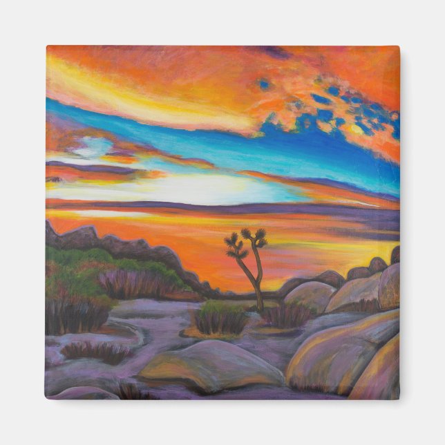 Joshua Tree at Sunset Magnet (Front)