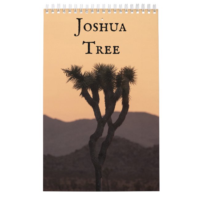 Joshua Tree Calendar (Cover)