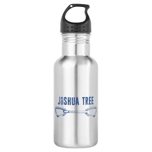 Joshua Tree California Climbing Quickdraw 532 Ml Water Bottle (Front)