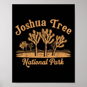 Joshua Tree California Nature Hiking Mountains Wom Poster