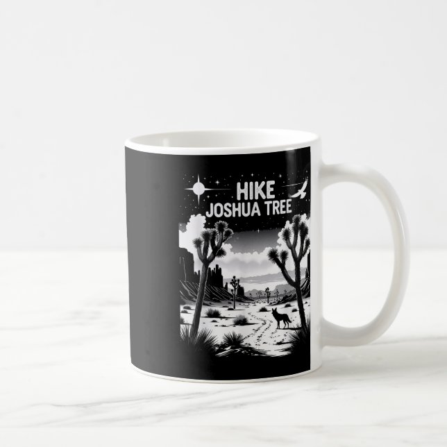 Joshua Tree Hiking  Coffee Mug (Right)