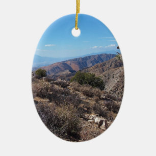 Joshua Tree National Park 3 Ceramic Tree Decoration