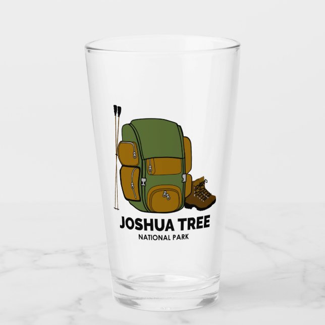 Joshua Tree National Park Backpack Glass (Front)
