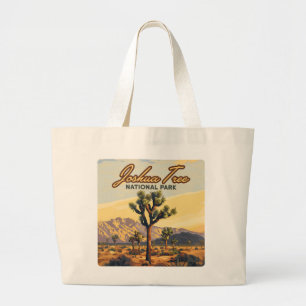 Joshua Tree National Park California Desert  Large Tote Bag