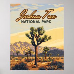 Joshua Tree National Park California Desert  Poster