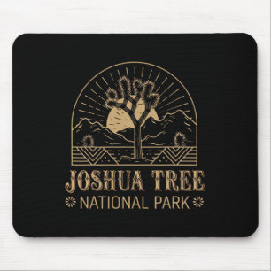 Joshua Tree National Park California Hiking Campin Mouse Mat