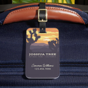 Joshua Tree National Park   California Luggage Tag