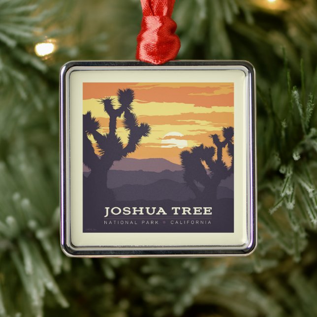 Joshua Tree National Park | California Metal Tree Decoration (Tree)