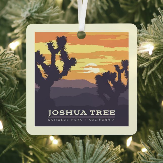Joshua Tree National Park | California Metal Tree Decoration (Insitu)