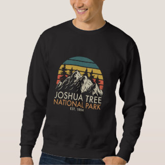 Joshua Tree National Park California Mountain Natu Sweatshirt