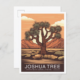 Joshua Tree National Park California USA Travel Postcard