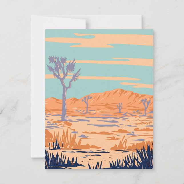 Joshua Tree National Park Card (Front)