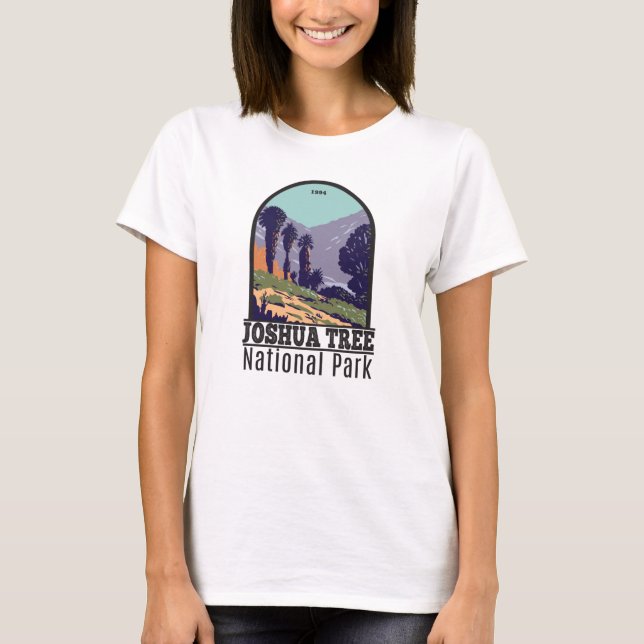 Joshua Tree National Park Cottonwood Springs Oasis T-Shirt (Front)