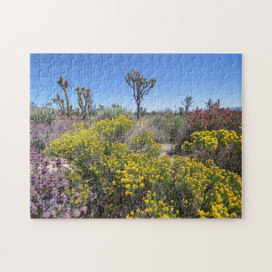 Joshua Tree National Park In Bloom Jigsaw Puzzle