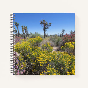 Joshua Tree National Park In Bloom Notebook