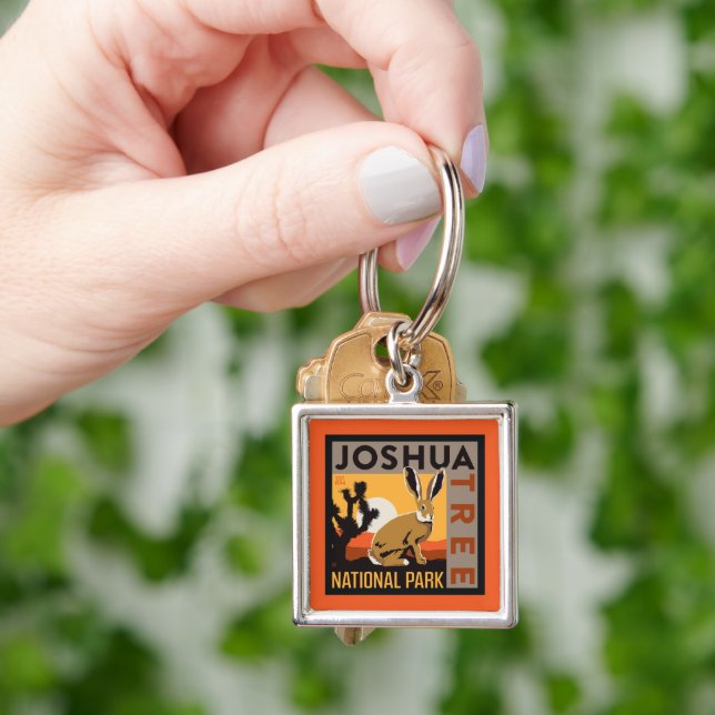 Joshua Tree National Park | Jackrabbit Key Ring (Hand)