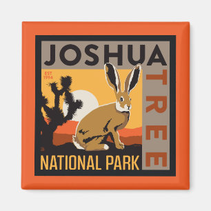 Joshua Tree National Park Jackrabbit Magnet