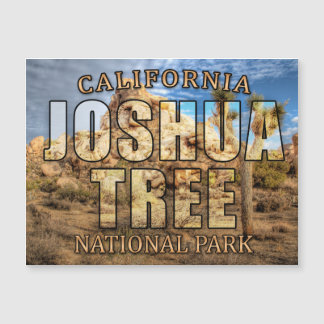 Joshua Tree National Park Magnetic Card